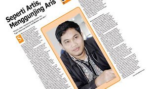 Seperti Artis, Menggunjing Aris