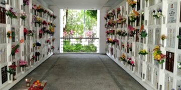 Ini Tempat Menyimpan Abu Jenazah Terbesar di Singapura