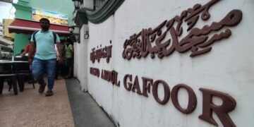Masjid Abdul Gafoor Singapura: Dibangun oleh pedagang India dan sais kuda dari Bawean