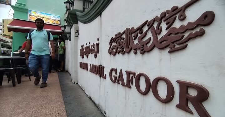 Masjid Abdul Gafoor Singapura: Dibangun oleh pedagang India dan sais kuda dari Bawean